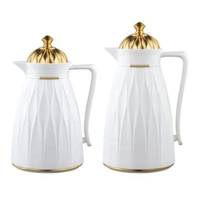 China New Recommended Exquisite Plastic Durable PP Tea Thermos 1000ml Coffee Thermos Kettle Set for sale