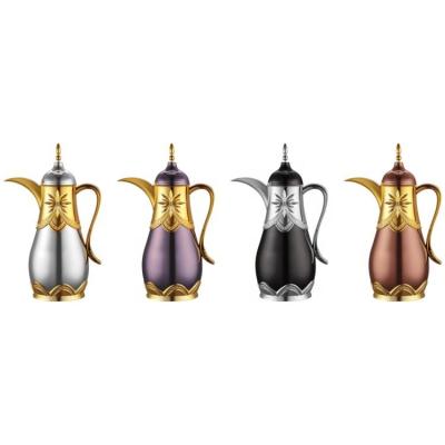 China Business Custom Luxury Stainless Steel Material Kettle Exquisite Thermos Coffee Kettle Durable for sale