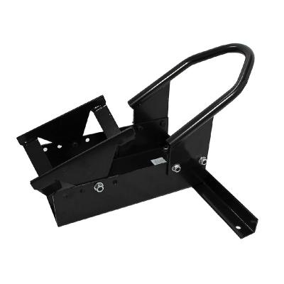 China Motorcycle Black Motorcycle Wheel Chock Bracket for sale