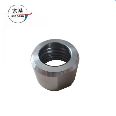 China Steel Alloys Custom alloy steel seal retainer nut finish spray light even coat of moly lubricant for sale