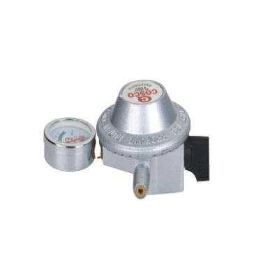 China Aluminum Household LPG Gas Regulator With Meter for sale