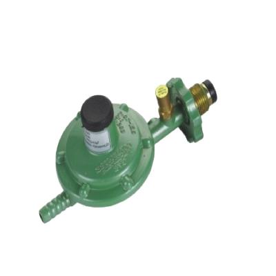 China Household Aluminum Alloy LPG Gas Regulator With Meter And Leak Detector for sale