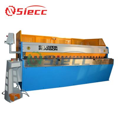 China SIECC hotels brand sheet metal shear used truecut electric mechanical cutting machine (QH11D-3.2X1250) for sale