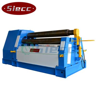 China Building Material Stores Sheet Metal 4 Roller CNC Plate Bending Machine / Rolling Mill for sale