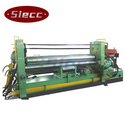 China Building Material Shops 2 Years Warranty W11S Plate Bending Machine Roll , 3 Roller Bending Rolling Machine 3mm for sale