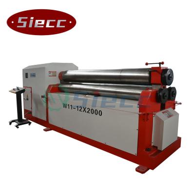 China Building Material Stores W11 4mm 6mm Sheet Metal Rolling Machine And Mechanical 8mm Types Of Metal Rolling Mill for sale