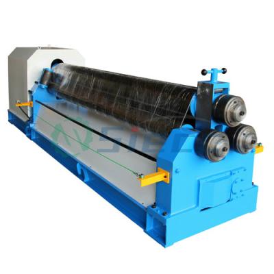 China Aluminum hydraulic roll bending machine, CNC plate bending machine, cylinder making rolling mill, 4 roll bender W12NC for sale