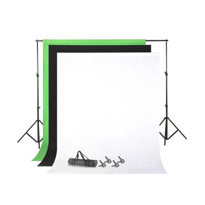 China Fotografia 3mx3m Soft Photo Backdrop Kit Green Screen Set Photography Background Cloth Photo Studio for sale