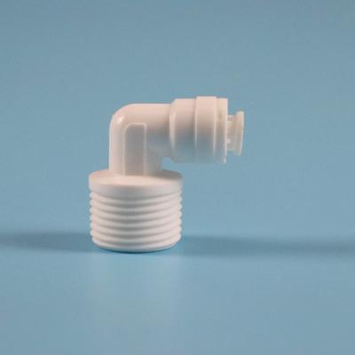 China Hotel RO Quick Connect Fittings Disconnect Into Spare Quick Connect Push In To Connect Water Tube Fitting for sale