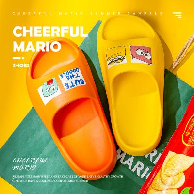 China Mario Boys Girls Slippers Children Cheerful Waterproof Kids Indoor Non-slip Cartoon Bunny Sandals Cute Shoes for sale