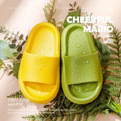 China Mario EVA Shower Bath House Cheerful Waterproof Slippers for sale