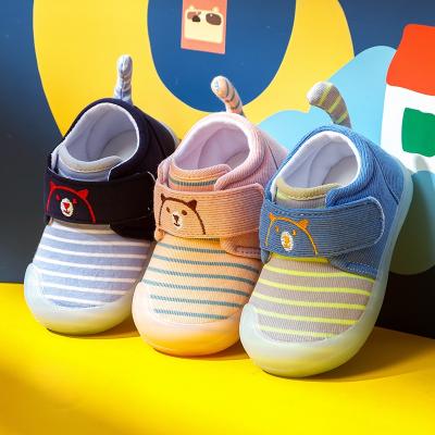 China Cute Cartoon Mario Toddler Shoes Cheerful Cartoon Children's Breathable Shoes for sale