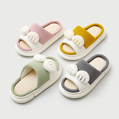 China 2022 New Jolly Mario Children's Slippers Light Weight Boys Girls Canvas Indoor Floor Non-slip Slippers Sandals for sale