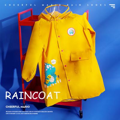 China Gay Children EVA Rain Coat Mario Cartoon Rain Poncho Children Rain Gear Bachelorette Raincoat Clothes Raincoat for sale