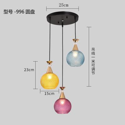 China Modern Home Decorative Luxury Indoor Vintage Droplight Nordic Pendant Chandeliers Solid Wood Industrial Aluminum for sale