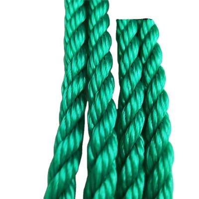 China Fishing / Mooring / Agriculture Polyethylene Twisted Rope 3 Strands Many Colors pe /pp Rope for sale