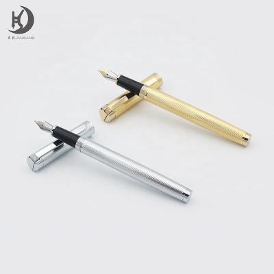 China Luxury Metal Fountain Pen Business Gifts Calligraphy Promotional Writing Promotional Luxury Pen for sale