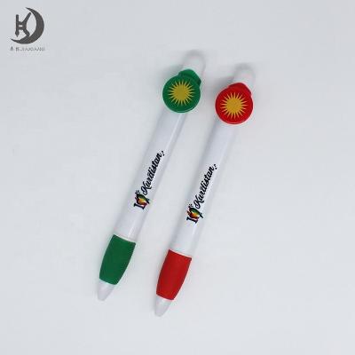 China Pen Manufacturer Christmas Gift Heavy Ball Pen Promotional Custom Logo Plastic Ballpoint Pen for sale