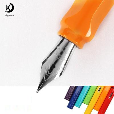 China Promotional gift jinhao 599a customized logo medium seed calligraphy plastic fountain pen for sale