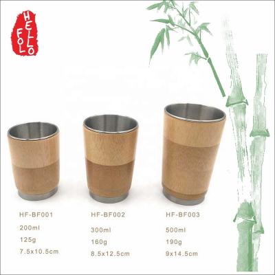 China 2020 Sustainable Eco-Friendly Bamboo Thermos Mugs for sale