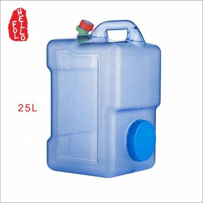 China Self drving high quality 25L large capacity outdoor water container for sale