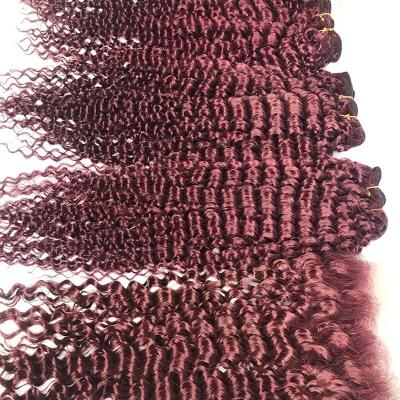 China Kinky Curly Water Wave 99j Hair 613 Virgin Virgin Hair Bundles Hair Extensions Seller Factory Cuticle Aligned Unprocessed Wholesale Price for sale