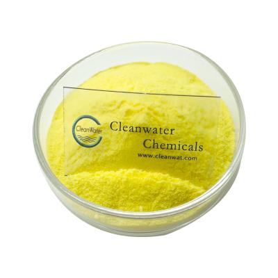 Chine Basicité jaune 70.0-90.0 de traitement de l'eau de chlorure de polyaluminium de la poudre PAC09 Al2O3 ≥30% à vendre