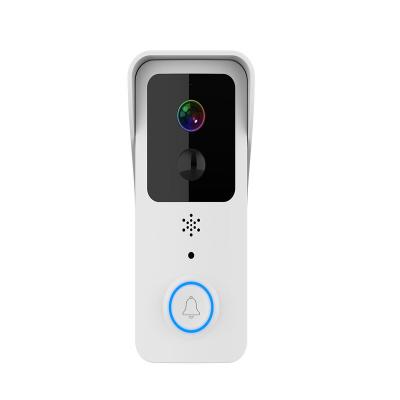 China Tuya WiFi 2.4G&5G 1080P Waterproof Video Doorbell 2 Cable Charging Security Camera Battery Smart Wireless Doorbell for sale