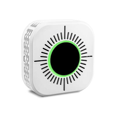 China RF433 Smoke Detector Remote Control Wireless Carbon Monoxide Detector CO Sensor Replaceable Battery Operated Smoke Detector for sale