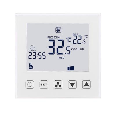 China High performance Tuya WiFi or Central Air Conditioning Thermostat LCD Display FCU (Fan Coil Zigbee Units) for sale