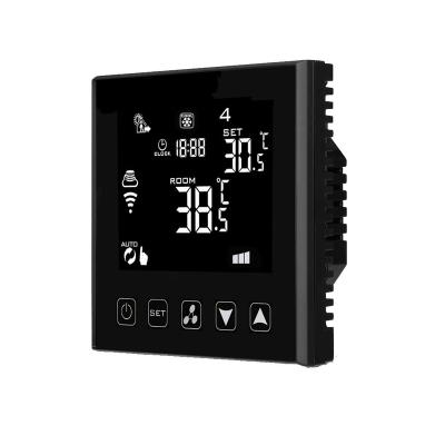 China Tuya High Performance Smart AC Thermostat Digital Thermostat LCD Display HAVC Screen HAVC System WiFi or Zigbee for sale