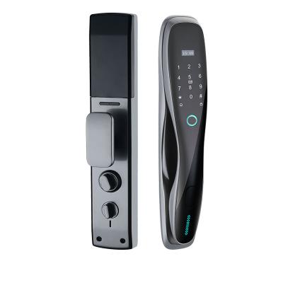 China Good Quality Smart Apartment Tuya WiFi Zigbee Door Lock Tuya App Smart Card Door Lock Remote Control Door Lock Key Hardware for sale