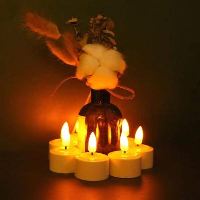 China Wedding Birthday Party Gift Christmas Matti Motion Sensor Rechargeable Led Bulb Candle for sale