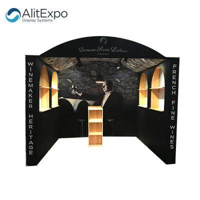 China interior & Wholesale Outdoor Promotion Exhibition Backdrop Exhibition Advertising Booth for sale