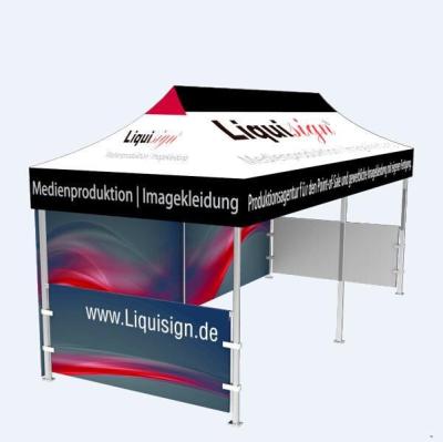 China water & fire & Popular Customized Exhibition UV Proof Resistant 10X20 Customized Advertising Retractable Tent for sale