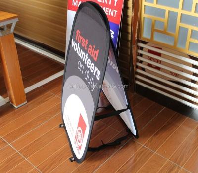 China Promotion & Publicity & Vertical Fair Outdoor Advertising Promotion Pop Up Banner Printing , Pop Up A Frame Banner for sale