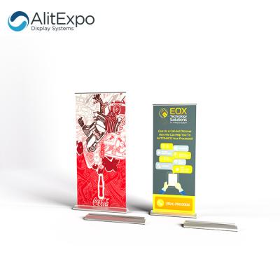 China Publicity & portable retractable promotional trade show display pull up roll up banner for sale