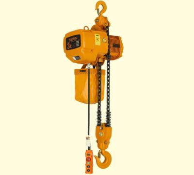 China Fashion Durable Electric Chain Single Phase Hoisting 120v 1000kg 0.25t 1ton 2ton 2.5 ton 380 ton 3ton 3t 5 6 m 12m 15m 25m/min Crane for sale