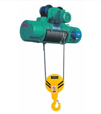 China Durable 1t 2t 3t 5t 10t 12.5t 20t 500kg 600 kg 1000kg 1500kg 3 ton 10 ton 20 ton speed limiter pulling electric lift wire rope cd hoist for sale