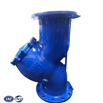 China General Standard Dn100 Y Shape Strainer API Water 150lb 100mm Y-Strainer Valve for sale