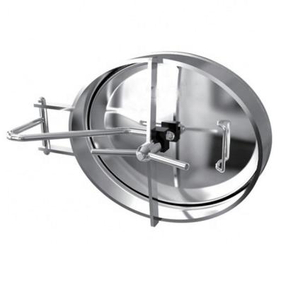 China food & Beverage Shops XB Sanitary Stainless Steel Indoor Tank Oval Manhole Cover for sale