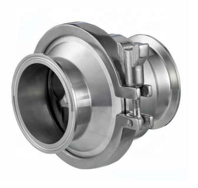 China General Sanitary Flange End Stainless Steel Flange Type Check Valve for sale