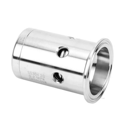 China General stainless steel ss304 vacuum valve sanitary air release breathing safety valve for sale