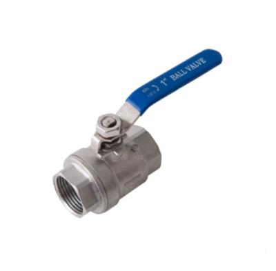 China General Stainless Steel Ball Valve 2 Piece NPT Thread for sale