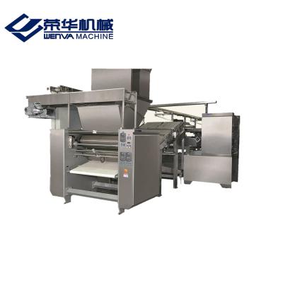 China Fully Automatic Snack Factory Dough Sheeter For Hard Cookies for sale