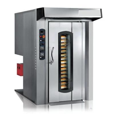 China ROTATING OVEN 16 Trays Electric Biscuit Biscuit Oven High Efficiency for sale