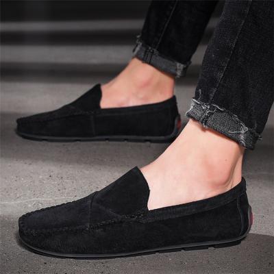 China Wholesale High Quality Anti-Smell Casual Wear Leather Men Shoes Flat Shoes for sale