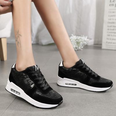 China Fashion Trend OEM Ladies Color Women's Breathable Sports Shoes Comfortable Platform Walking Shoes Wholesale for sale