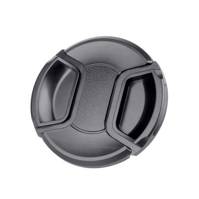 China Round Core Pinch Cap Protector Cover 49mm 52mm 55mm 58mm 62mm 67mm 72mm 77mm Front Lens Filter Snap On For DSLR SLR Camera Lens for sale