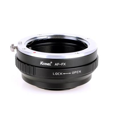 China Aluminum + Brass Core Lens Mount Adapter for Minolta MA AF Lens to Fuji X FX Mount Camera for sale